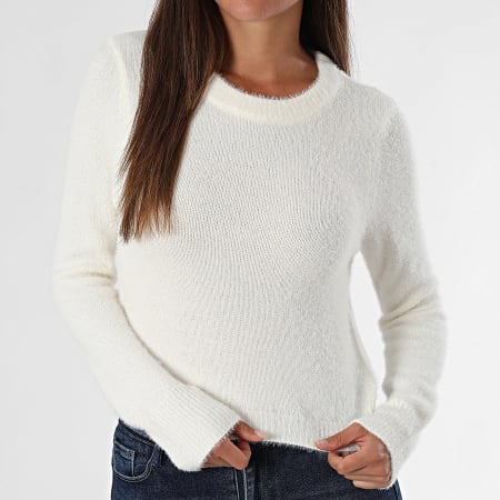 Only - Pull Femme Petra Beige Clair