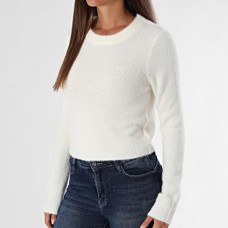 Only - Pull Femme Petra Beige Clair