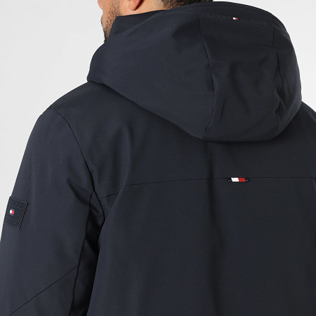 Tommy Hilfiger - Parka acolchada con capucha Tech 1362 Azul marino