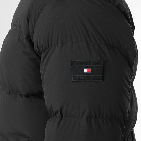 Tommy Hilfiger - Doudoune Zippée Down Stand Puffer 0615 Noir