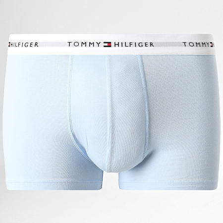 Tommy Hilfiger - Lot De 3 Boxers 2768 Bleu Marine Bleu Clair Rose