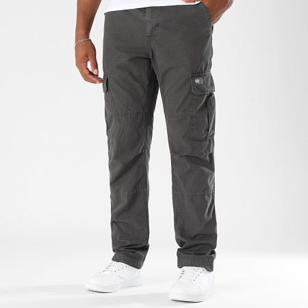 Tommy Jeans - Pantalon Cargo Ryan Ripstop 1998 Gris Anthracite