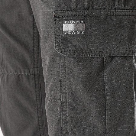 Tommy Jeans - Pantalon Cargo Ryan Ripstop 1998 Gris Anthracite