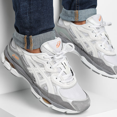 Asics Baskets Gel NYC 1203A383 Cloud Grey Cement Grey