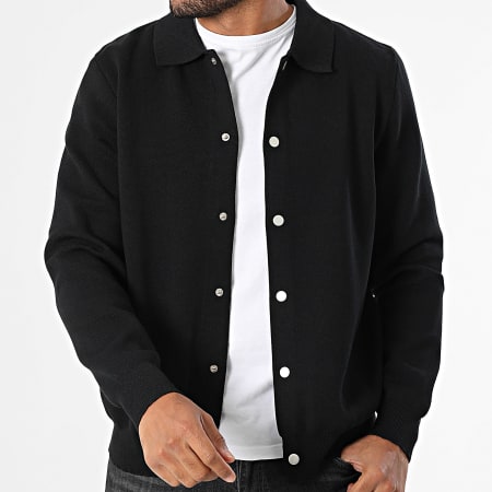 Frilivin - Cárdigan abotonado 172 Negro