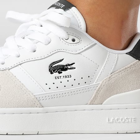 Lacoste - Baskets Femme T-Clip Set 225 White Black
