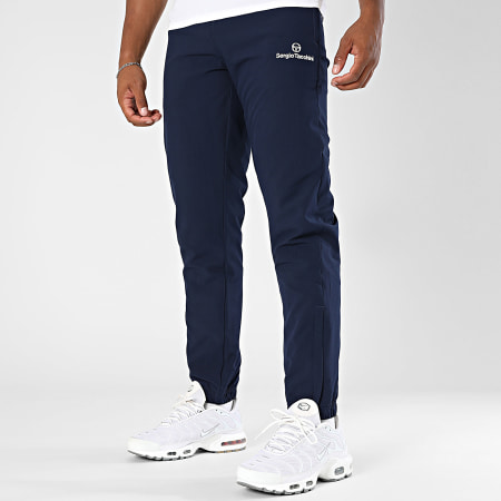 Sergio Tacchini - Pantaloni da jogging Carson Ripstop 41371 blu navy
