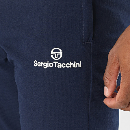 Sergio Tacchini - Pantaloni da jogging Carson Ripstop 41371 blu navy