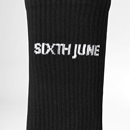 Sixth June - 3 Pares De Calcetines 624 Negro
