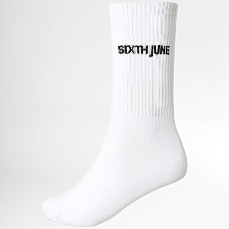 Sixth June - Lote de 3 pares de calcetines blancos 624