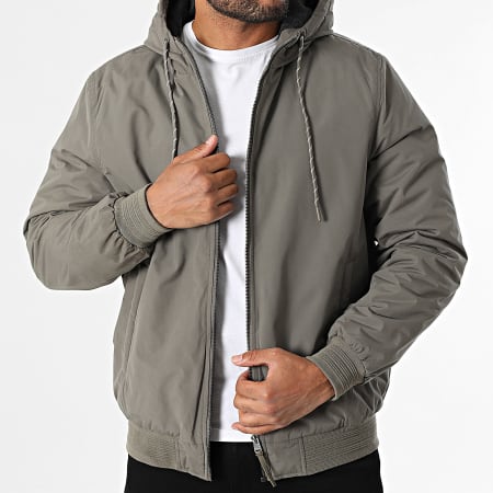 Tiffosi - Veste Capuche Zippée Belcher 10061828 Vert Kaki