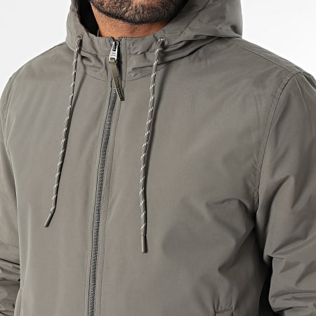 Tiffosi - Veste Capuche Zippée Belcher 10061828 Vert Kaki