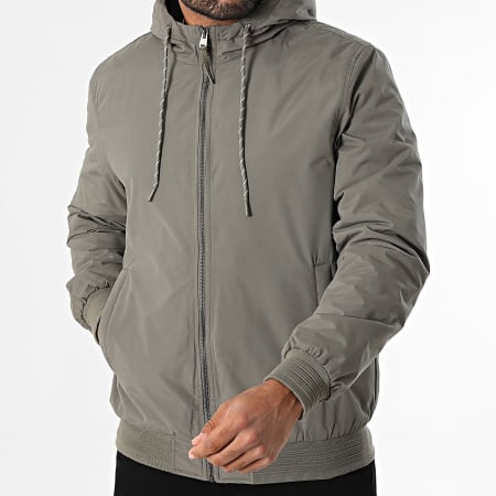 Tiffosi - Veste Capuche Zippée Belcher 10061828 Vert Kaki