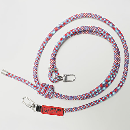 Topologie - Wares Strap 8mm Rope Red Light Blue