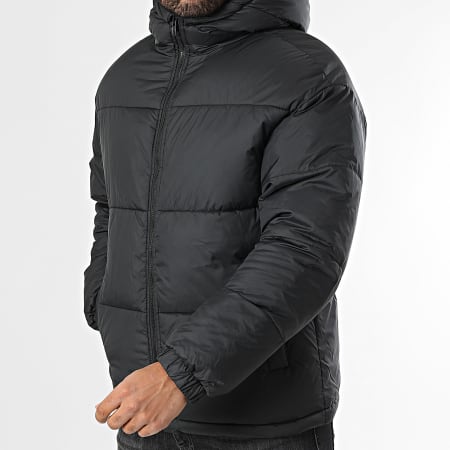 Urban Classics - Chaqueta con capucha y cremallera TB7257 Negro