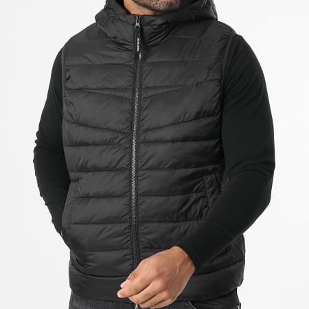 Jack And Jones - Abrigo sin mangas West Light Negro