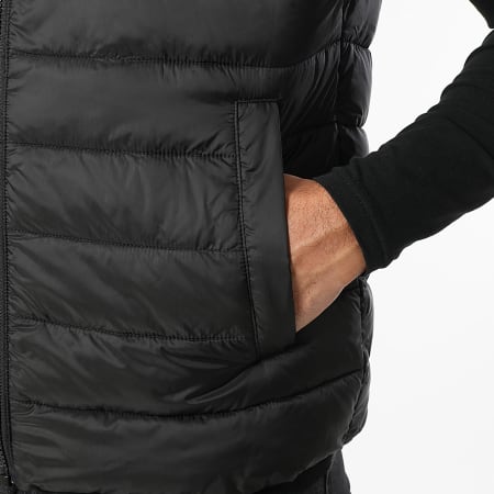 Jack And Jones - Abrigo sin mangas West Light Negro