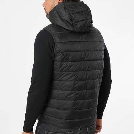 Jack And Jones - Abrigo sin mangas West Light Negro