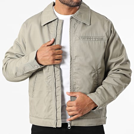Jack And Jones - Veste Zippée Norrebro Worker Beige