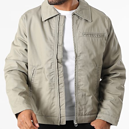 Jack And Jones - Veste Zippée Norrebro Worker Beige