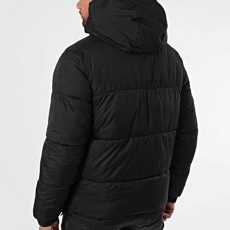 Jack And Jones - Doudoune Capuche Zippée Union Puffer Noir