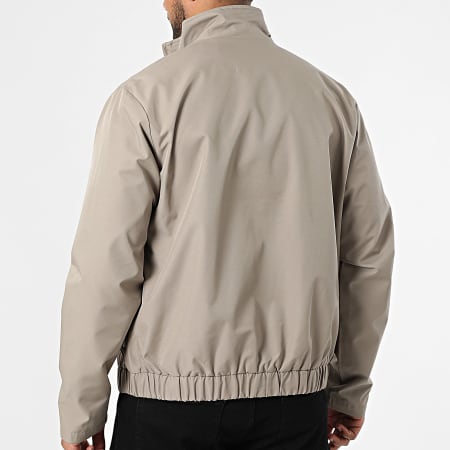 JJ Rebel - Veste Zippée Unie Kaban Harrington Beige