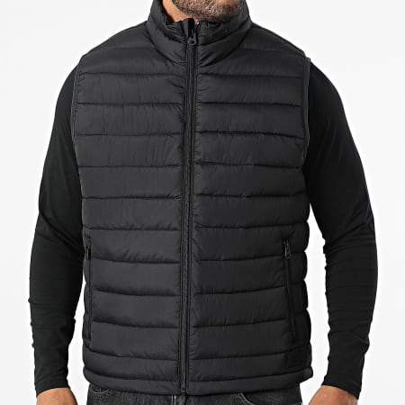 JJREBEL - Chaqueta sin mangas Gazing Negra