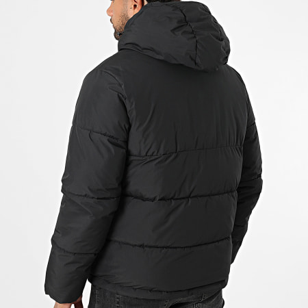 Produkt - Doudoune Capuche Zippée Unie Dave Noir