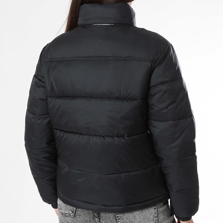 Tommy Jeans - Edredón con capucha para mujer Essential 1619 Negro con cremallera