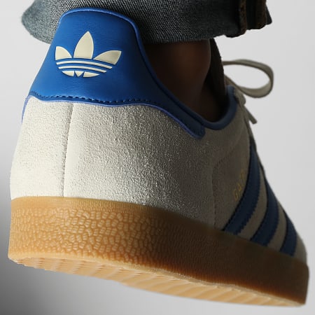 Adidas Originals - Baskets Gazelle JR6292 Aluminium Blue Gum 3