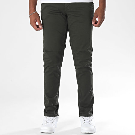 Classic Series - Pantalon Chino Pablo Vert Kaki Foncé