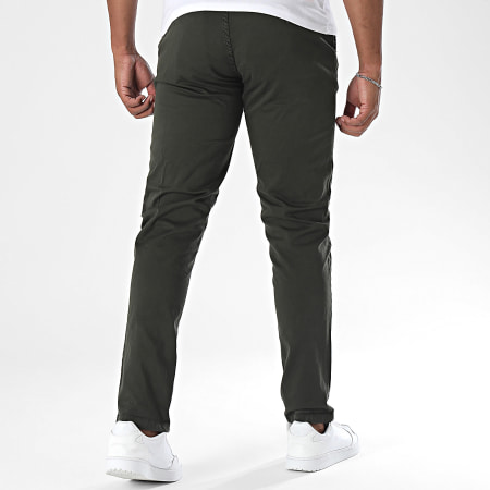 Classic Series - Pantalon Chino Pablo Vert Kaki Foncé