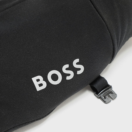 BOSS - Guantes de running 50548925 Reflectantes Negro