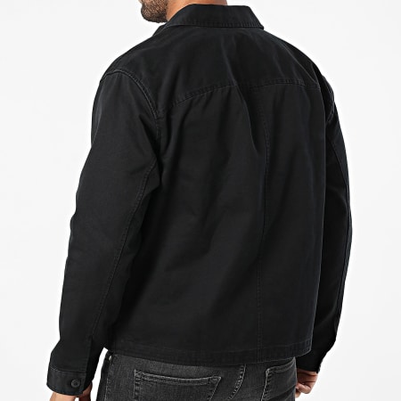 Calvin Klein - RD110 Camicia di jeans nera dal taglio rilassato