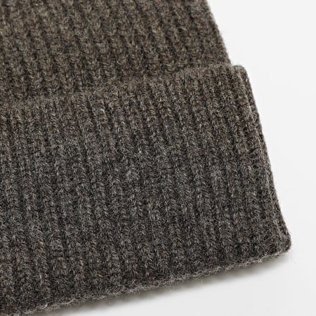 Colorful Standard - Gorro de lana merina premium CS5081 Marrón café