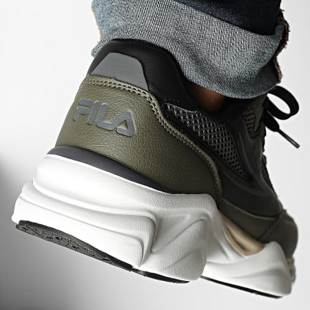 Fila - Fila Recade Sneakers FFM0408 Olive Night Castlerock