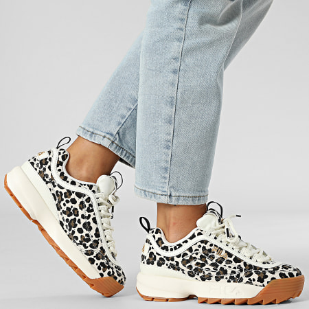 Fila - Disruptor Zapatillas Mujer FFW0355 Marshmallow
