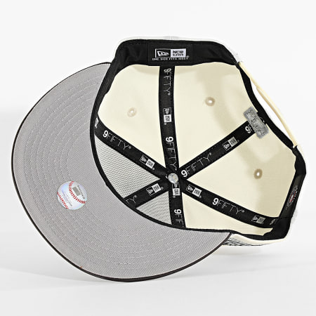 New Era - Casquette Snapback 9Fifty Color Develop Boston Red Sox 60750456 Beige Clair Noir