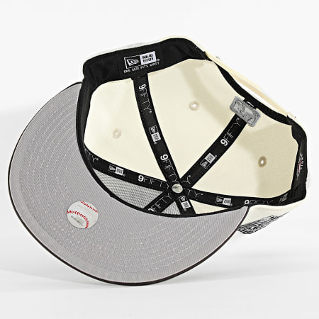 New Era - Casquette Snapback 9Fifty Color Develop NY Yankees 60750463 Beige Clair