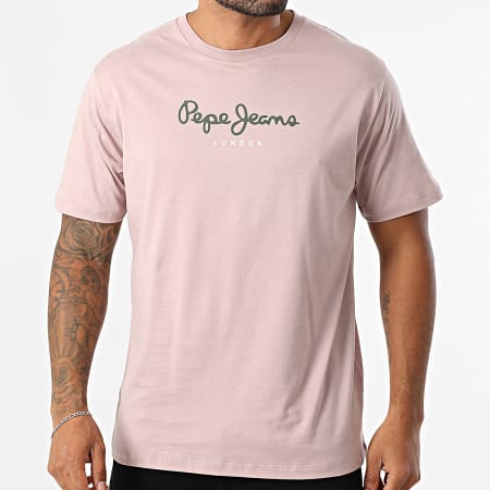 Pepe Jeans - Tee Shirt Eggo PM509979 Rose Clair