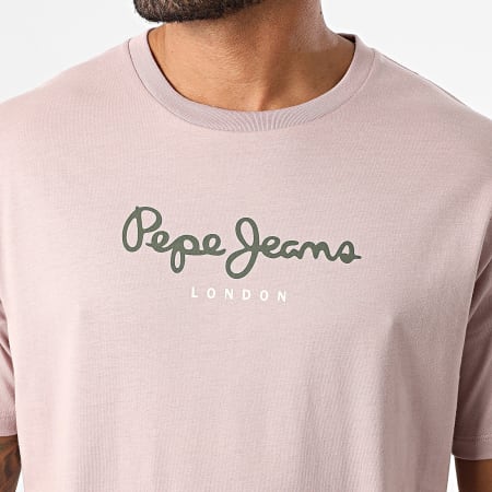 Pepe Jeans - Tee Shirt Eggo PM509979 Rose Clair
