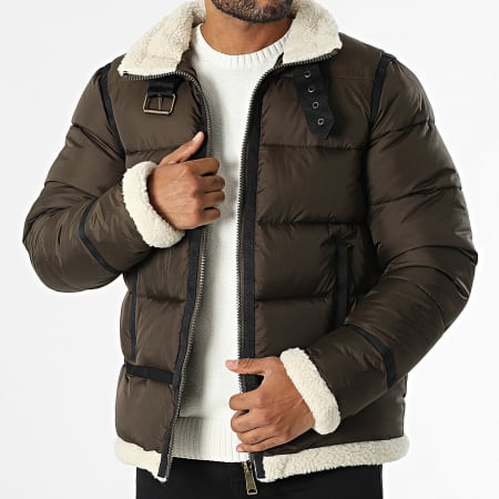 Schott NYC - Doudoune Idak Brown