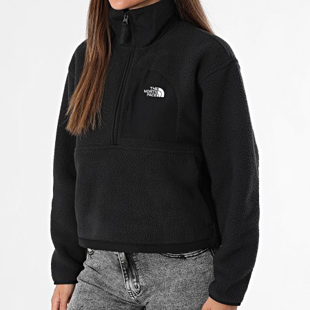 The North Face - Chaqueta polar con cremallera para mujer Yumiori A8EV0 Negro