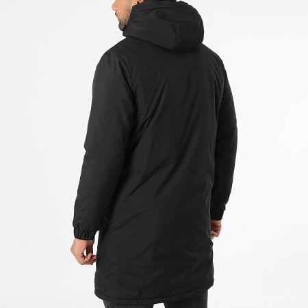 Classic Series - Parka Capuche Zippée Longue 406 Noir