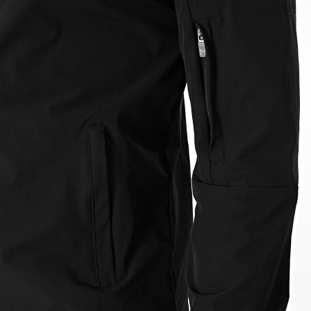 Classic Series - Ensemble Veste Capuche Zippée Et Pantalon Cargo Uni 055 Noir