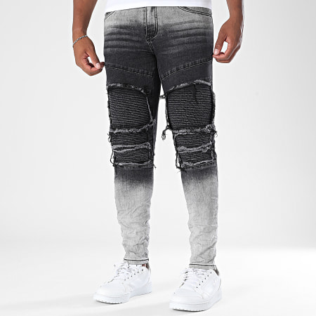 MTX - Jean Skinny 255 Gris Noir
