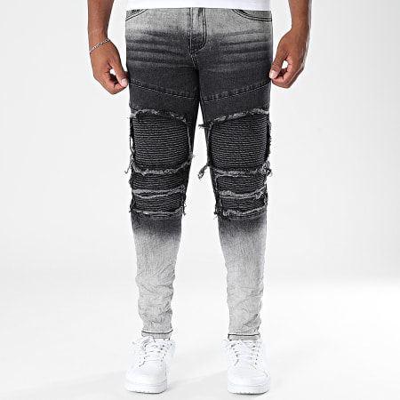 MTX - Jean Skinny 255 Gris Noir