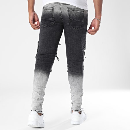MTX - Jean Skinny 255 Gris Noir