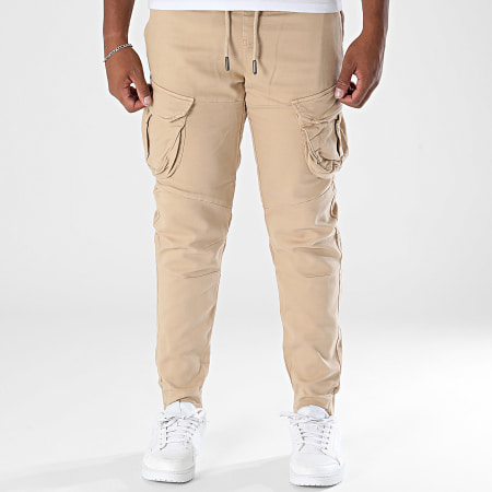 Classic Series - 236 Pantalones Cargo Beige