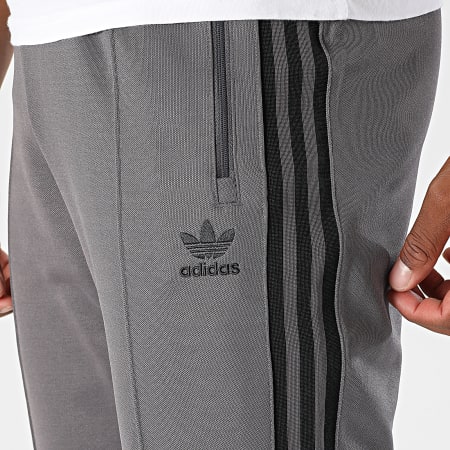 Adidas Originals - Pantalon Jogging A Bandes Beckenbauer JY1274 Gris Anthracite